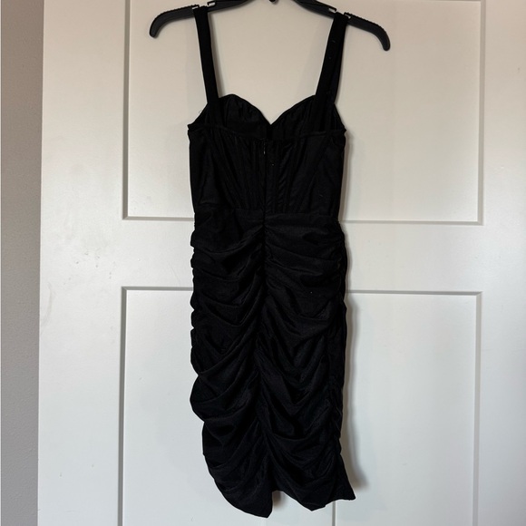 H:ours Miquela Mini Dress in Black XS - Picture 3 of 7